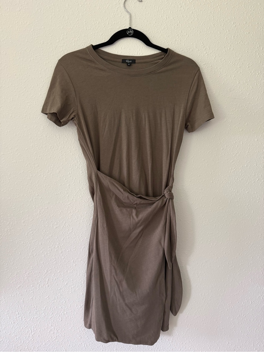 Rails Olive Knot-Waist Midi Dress